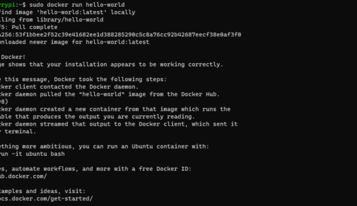 UbuntuにCLIでDocker をインストールする